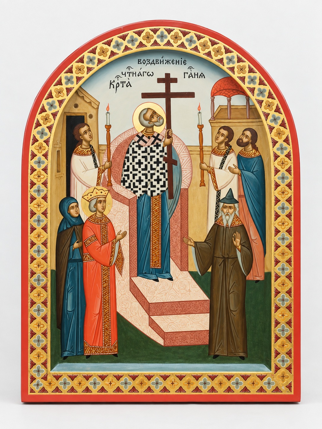 Exaltation of the True Cross icon